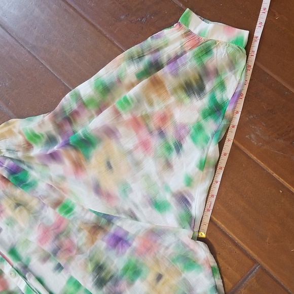 Pilcro Womens Pastel Color Longsleeve The Batwing Blouse By Anthropologie - Picture 9 of 14